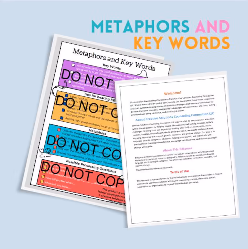 Metaphors and Key Words