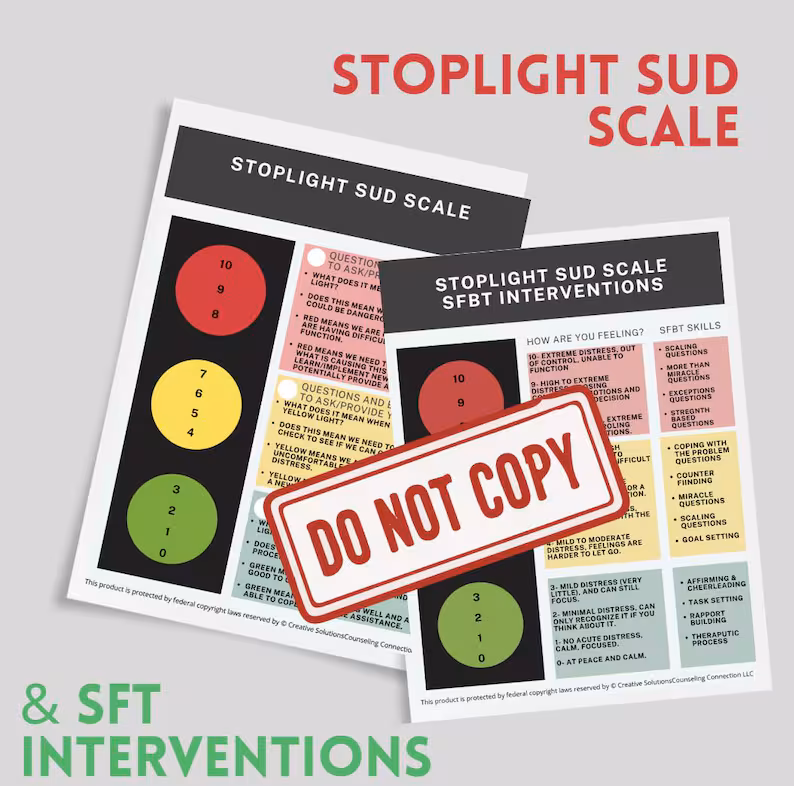 Stoplight SUD Scale SFT
