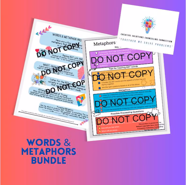 Word & Metaphors Bundle