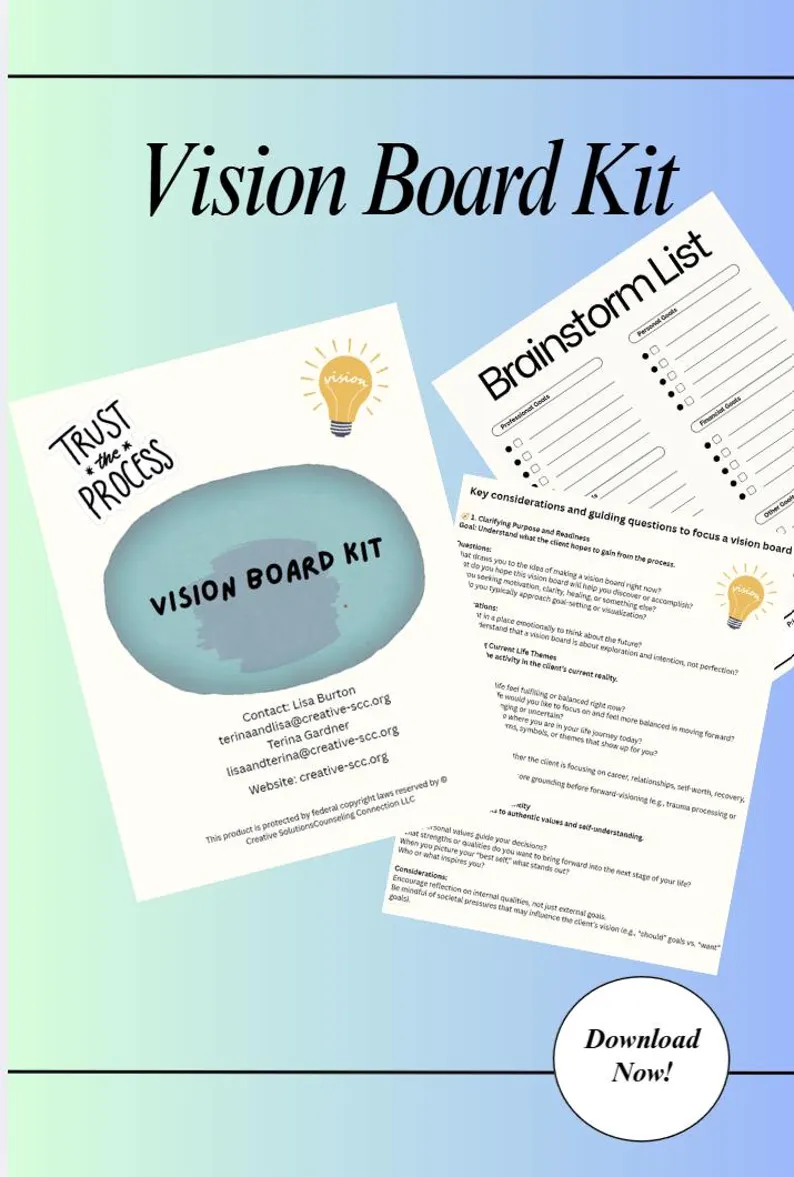 Vision Board Kit (Only)